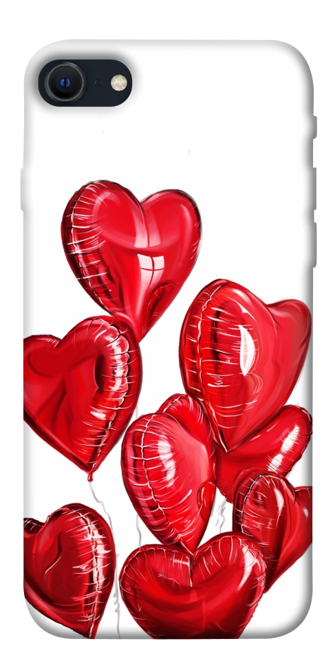 Чохол Heart balloons для iPhone SE (2022)