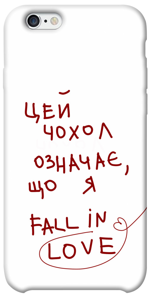 Чехол Fall in love для iPhone 6