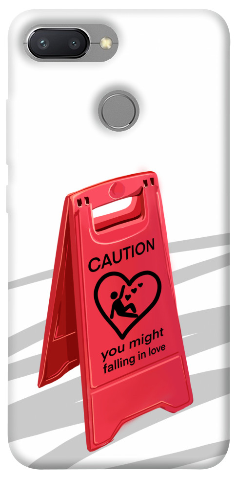 

Чохол Caution falling in love для Xiaomi Redmi 6 1483754