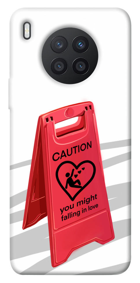 

Чохол Caution falling in love для Huawei nova 8i 1483831