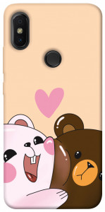 Чехол Медвежата для Xiaomi Redmi S2