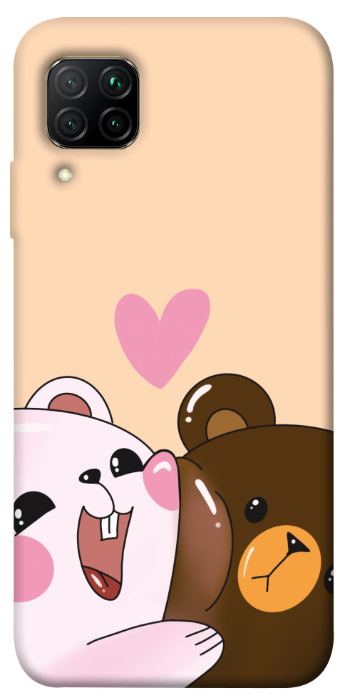 Чехол Медвежата для Huawei P40 Lite