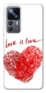 Чехол Love is love для Xiaomi 12T