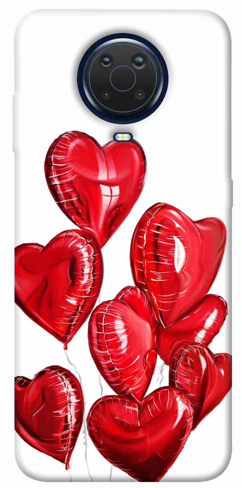 Чохол Heart balloons для Nokia G20