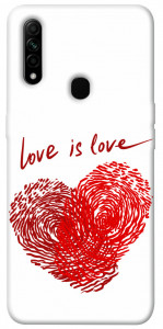 Чехол Love is love для Oppo A31