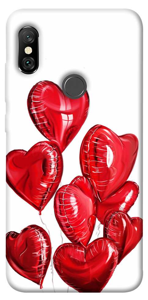 Чохол Heart balloons для Xiaomi Redmi Note 6 Pro