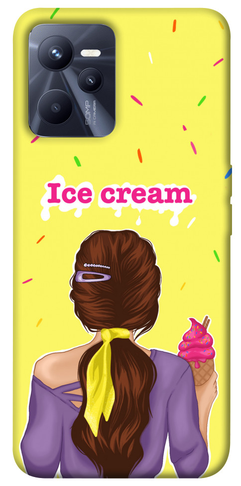 

Чехол Ice cream girl для Realme C35 1486075