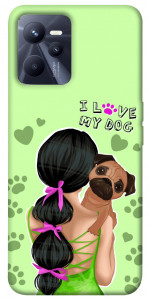 Чехол Love my dog для Realme C35