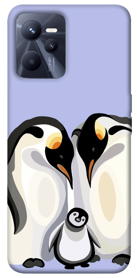 Чехол Penguin family для Realme C35