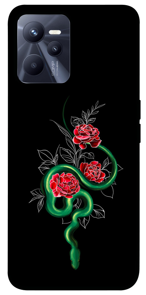 Чохол Snake in flowers для Realme C35