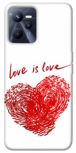 Чехол Love is love для Realme C35