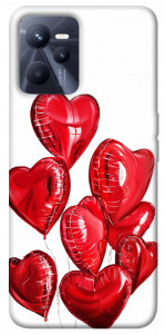 Чехол Heart balloons для Realme C35