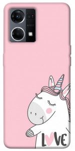 Чохол Unicorn love для Oppo Reno 7 4G