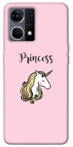 Чохол Princess unicorn для Oppo Reno 7 4G