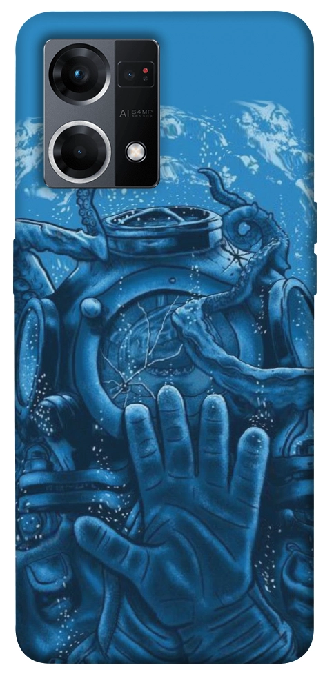 Чохол Astronaut art для Oppo Reno 7 4G