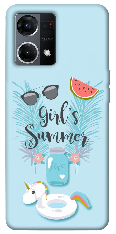 

Чехол Girls summer для Oppo Reno 7 4G 1486558
