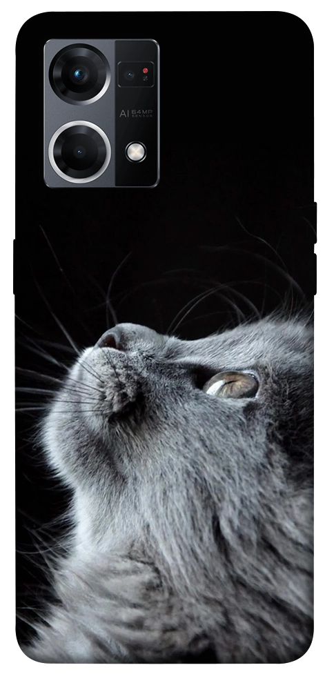 Чехол Cute cat для Oppo Reno 7 4G