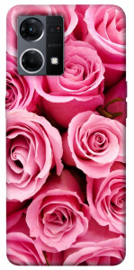 Чехол Bouquet of roses для Oppo Reno 7 4G