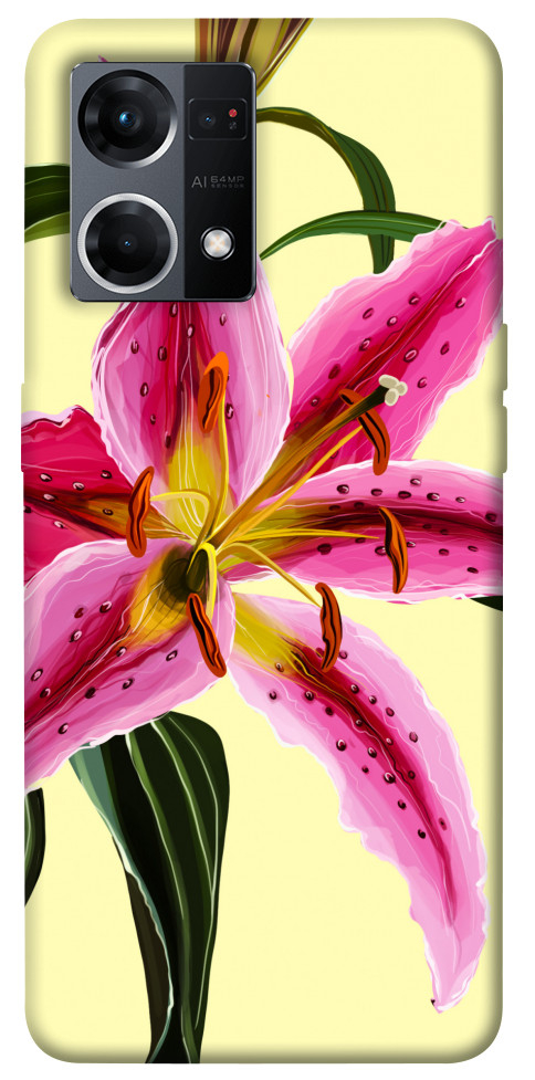 

Чехол Lily flower для Oppo Reno 7 4G 1486792