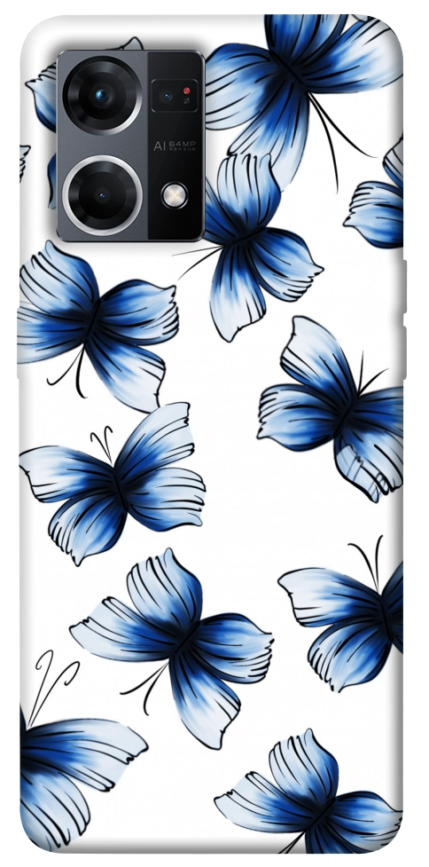 Чехол Tender butterflies для Oppo Reno 7 4G