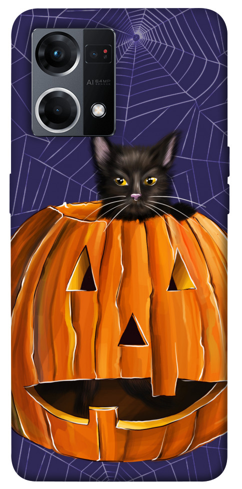 

Чехол Cat and pumpkin для Oppo Reno 7 4G 1486839