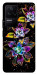 Чехол Flowers on black для Xiaomi Redmi K40S