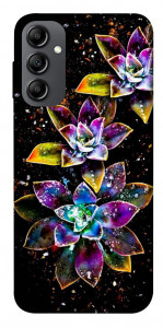 Чехол Flowers on black для Galaxy A14 5G