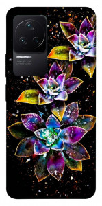 Чехол Flowers on black для Xiaomi Redmi K50 Pro
