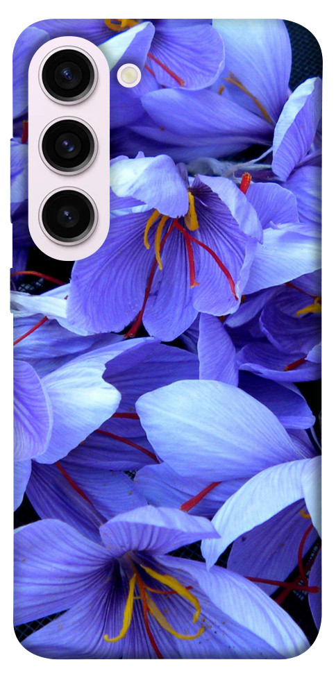 Чехол Фиолетовый сад для Galaxy S23+