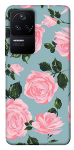 Чехол Розовый принт для Xiaomi Redmi K40S