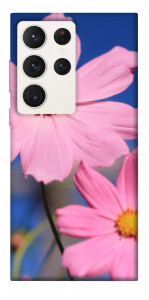 Чехол Розовая ромашка для Galaxy S23 Ultra