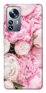 Чехол Pink peonies для Xiaomi 12 Pro