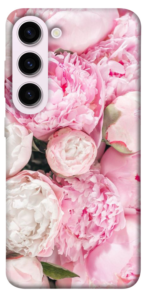 Чохол Pink peonies для Galaxy S23+