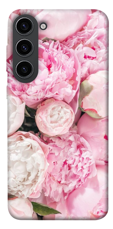 Чехол Pink peonies для Galaxy S23