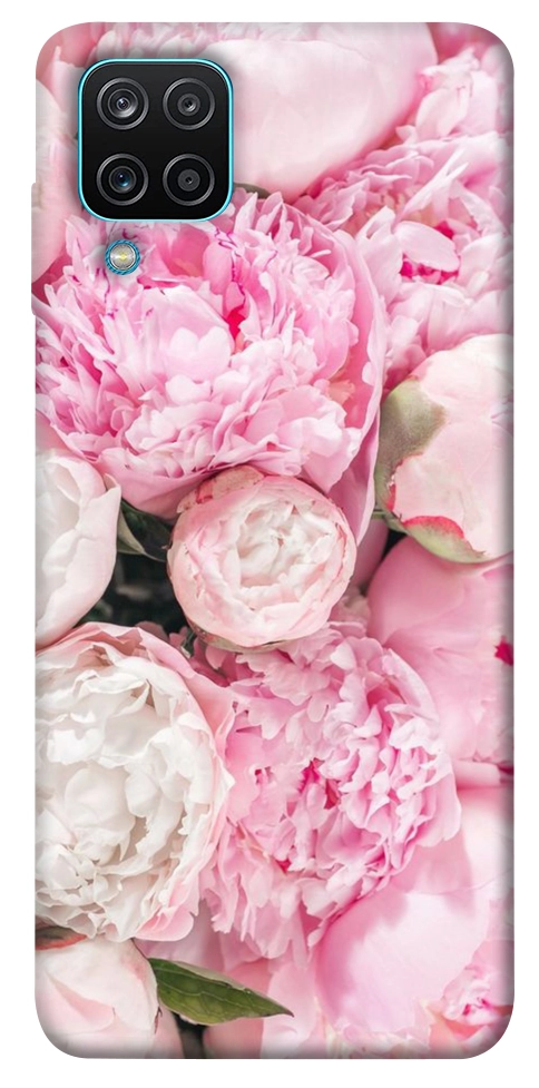 Чехол Pink peonies для Galaxy M12