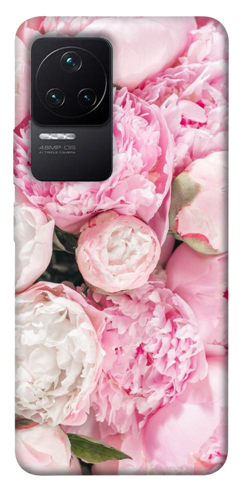Чехол Pink peonies для Xiaomi Redmi K50