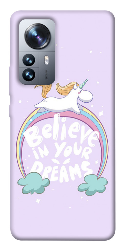 

Чохол Believe in your dreams unicorn для Xiaomi 12 Pro 1487786