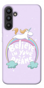 Чохол Believe in your dreams unicorn для Galaxy A34 5G