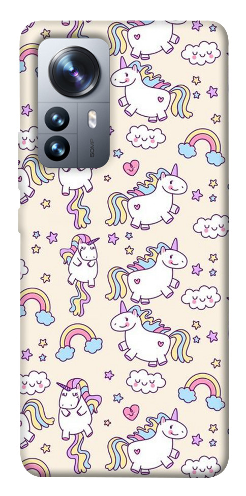 

Чохол Паттерн єдинороги 3 для Xiaomi 12 Pro 1487834