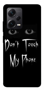 Чехол Don't Touch для Xiaomi Redmi Note 12 Pro 5G