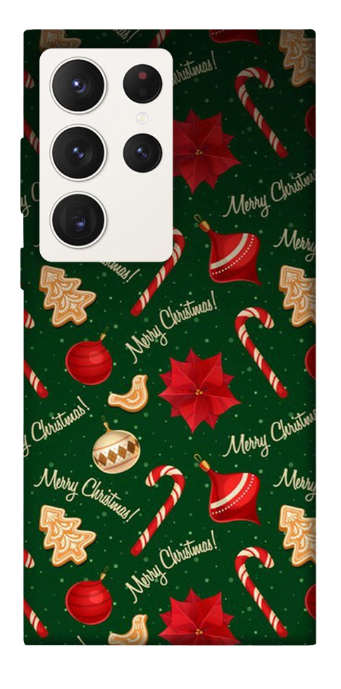 Чохол Merry Christmas для Galaxy S23 Ultra