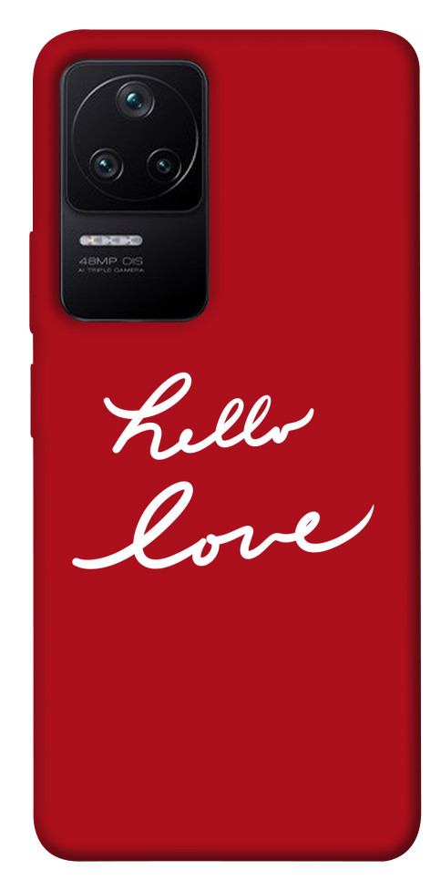 

Чохол Hello love для Xiaomi Redmi K40S 1488697