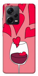 Чехол Бокал вина для Xiaomi Redmi Note 12 Pro 5G