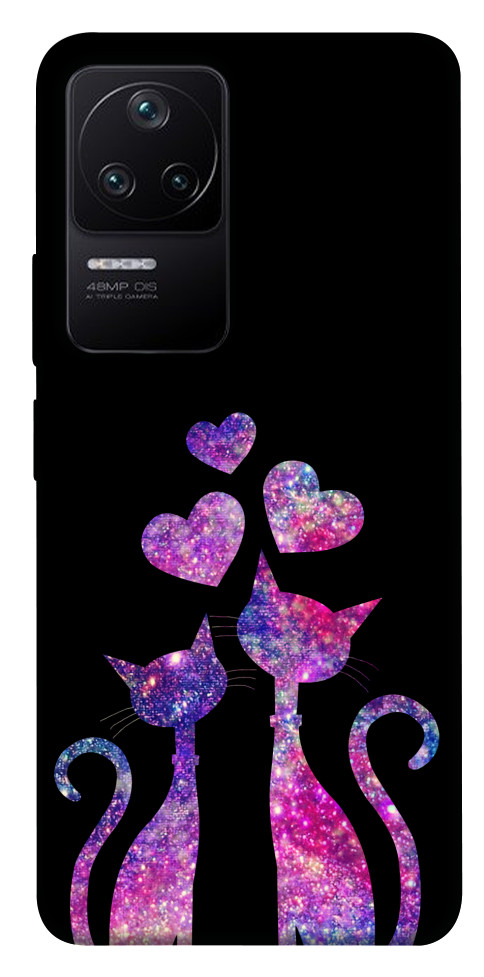 

Чехол Космические коты для Xiaomi Poco F4 5G 1488805