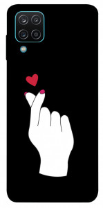 Чехол Сердце в руке для Galaxy M12