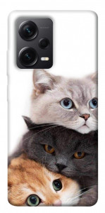 Чехол Три кота для Xiaomi Redmi Note 12 Pro 5G