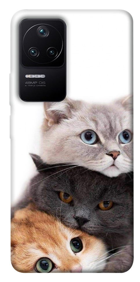 

Чехол Три кота для Xiaomi Poco F4 5G 1489077