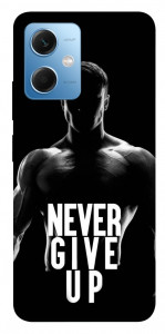 Чехол Never give up для Xiaomi Redmi Note 12 5G