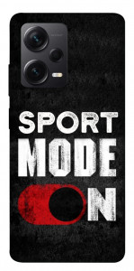 Чехол Sport mode on для Xiaomi Redmi Note 12 Pro 5G