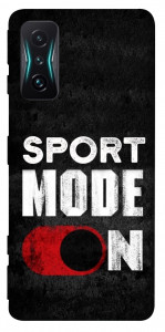 Чехол Sport mode on для Xiaomi Redmi K50 Gaming